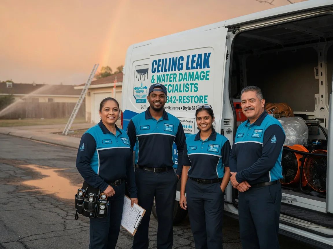 Ceiling Leak Cleanup company in Harwood, MD